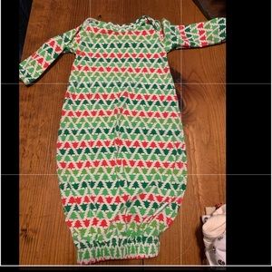 EUC Mudpie Christmas gown 3-6 month